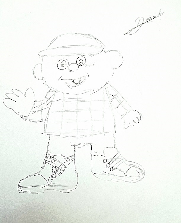 detská maľba bábky Šachuľko Matový