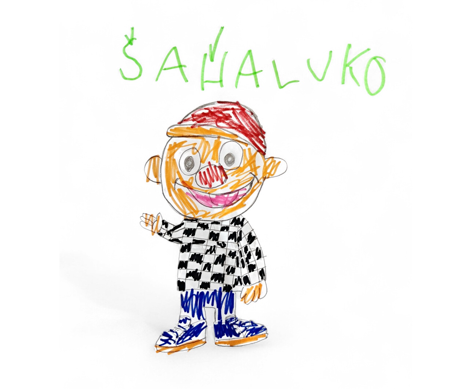 detská maľba bábky Šachuľko Matový