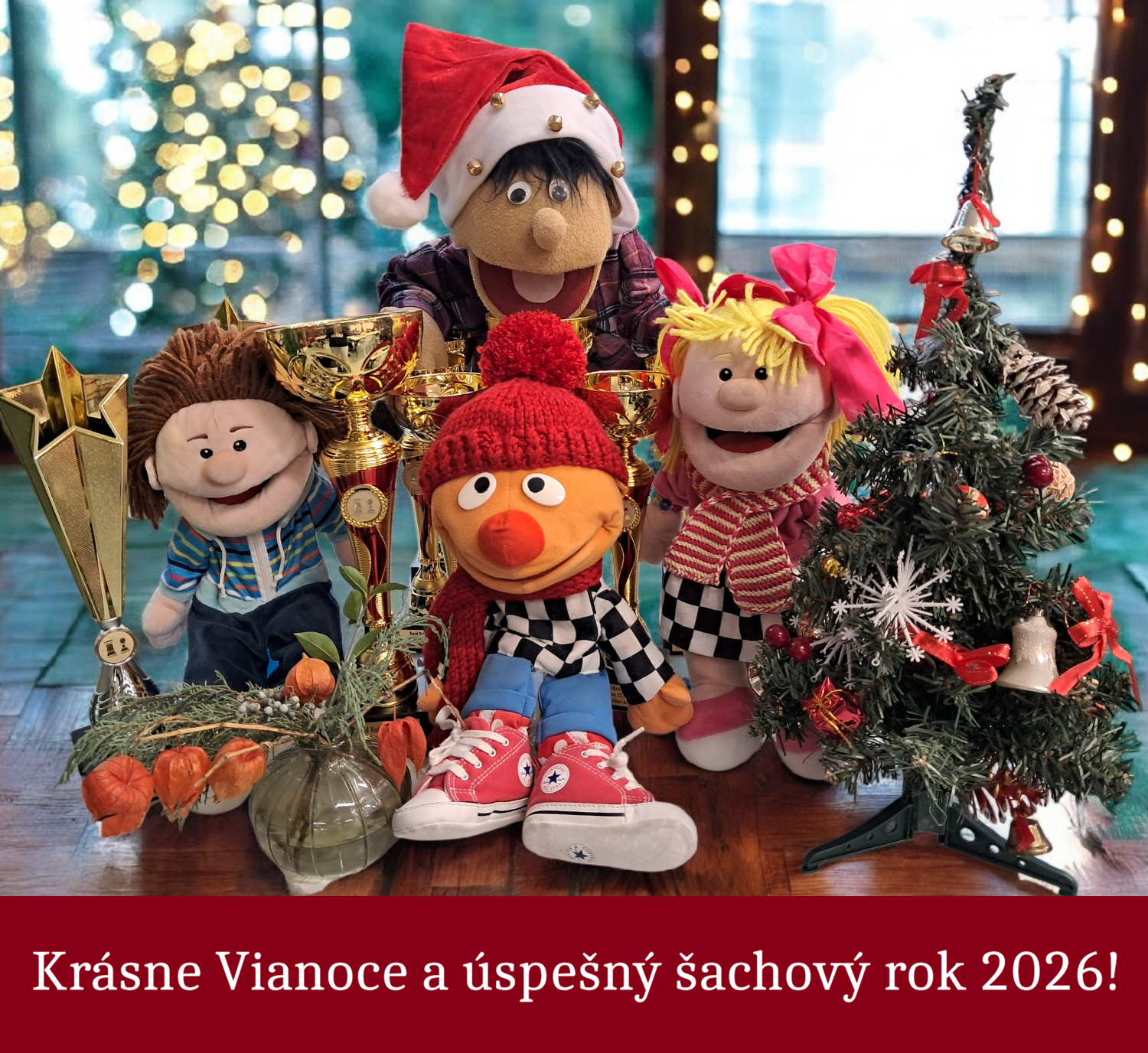 bábky Šachuľko Matový a jeho kamaráti